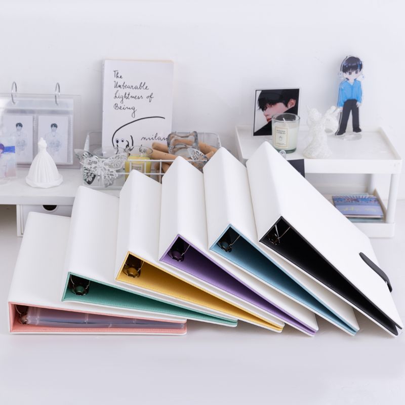 Binder A4 Lever - Цветной блокированный альбом для фотографий формата