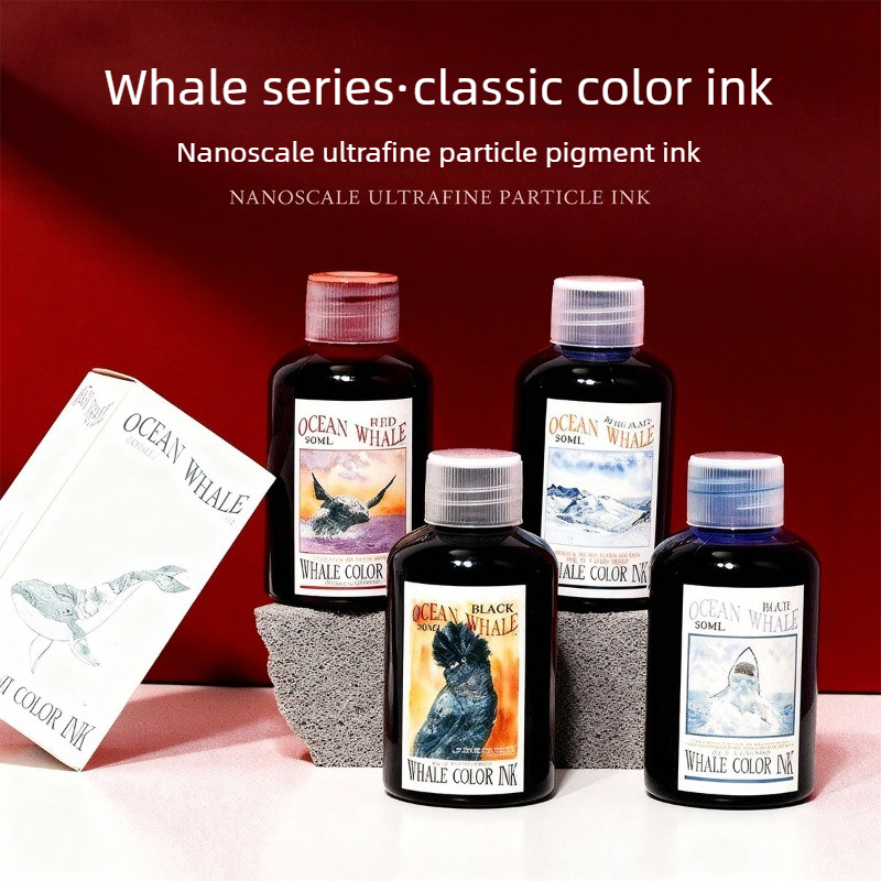Fountain Pen Bottled Ink - Чернила для перьевых ручек Banmi Whale