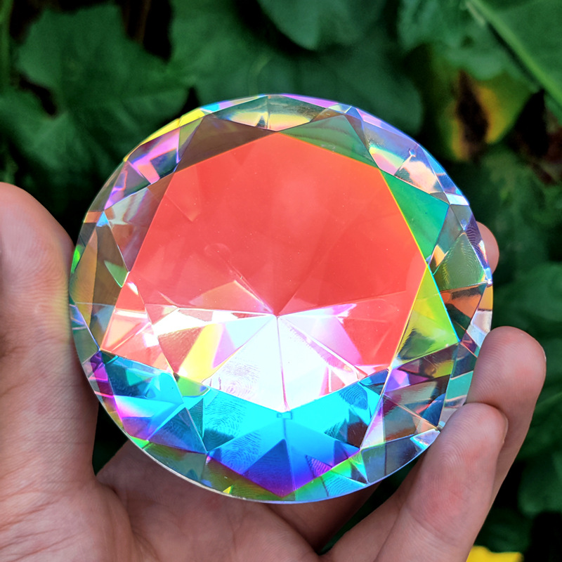 Paper Weight Crystal - Цветные кристаллы АВ K9, 30-80 мм,