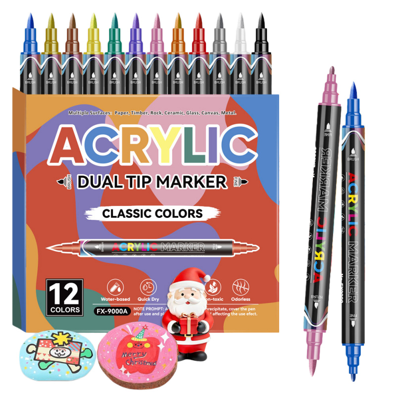 Correction Pen Fine - Маркеры для акриловых красок, кисть с