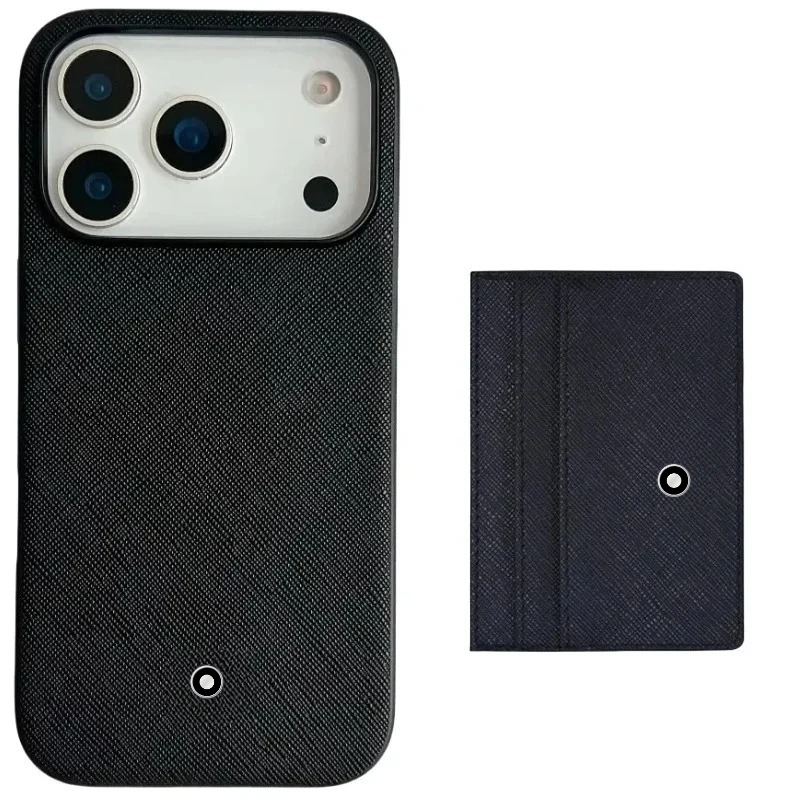 Index Card Holder - Минималистичный кожаный чехол-кошелек для iPhone 17