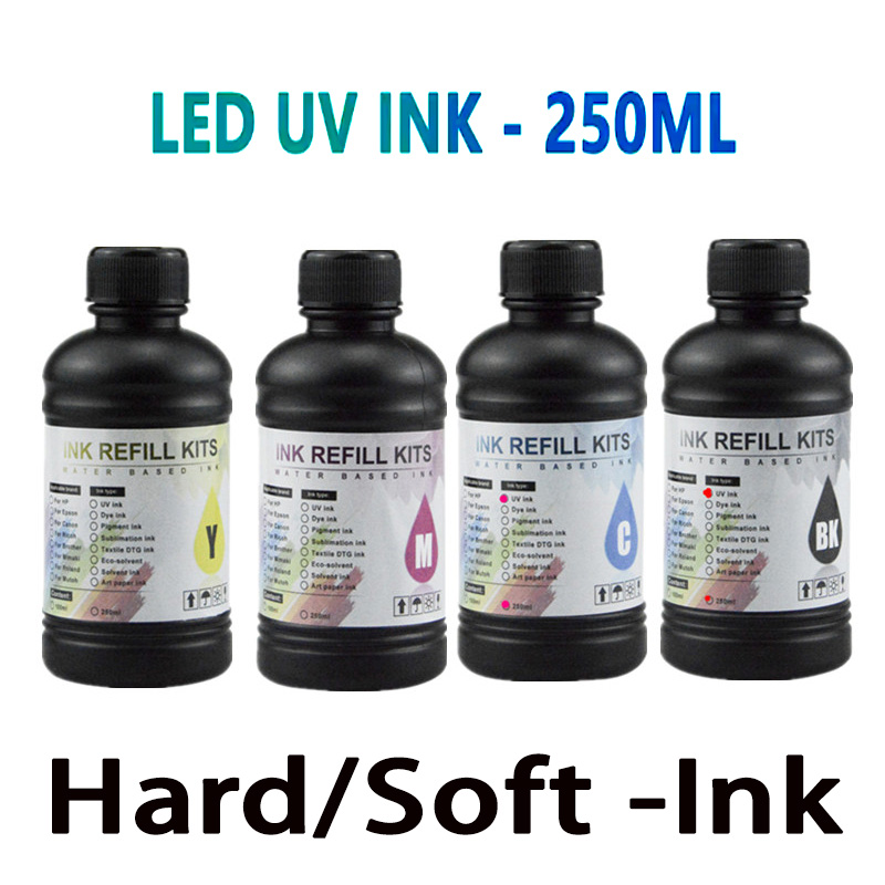 Fountain Pen Bottled Ink - 250 мл/бутылка УФ-отверждаемых чернил для принтеров