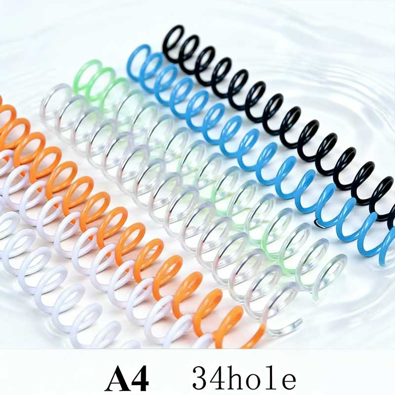 10 шт. пластиковых спиральных  – обзор и цена Binder A4 Lever