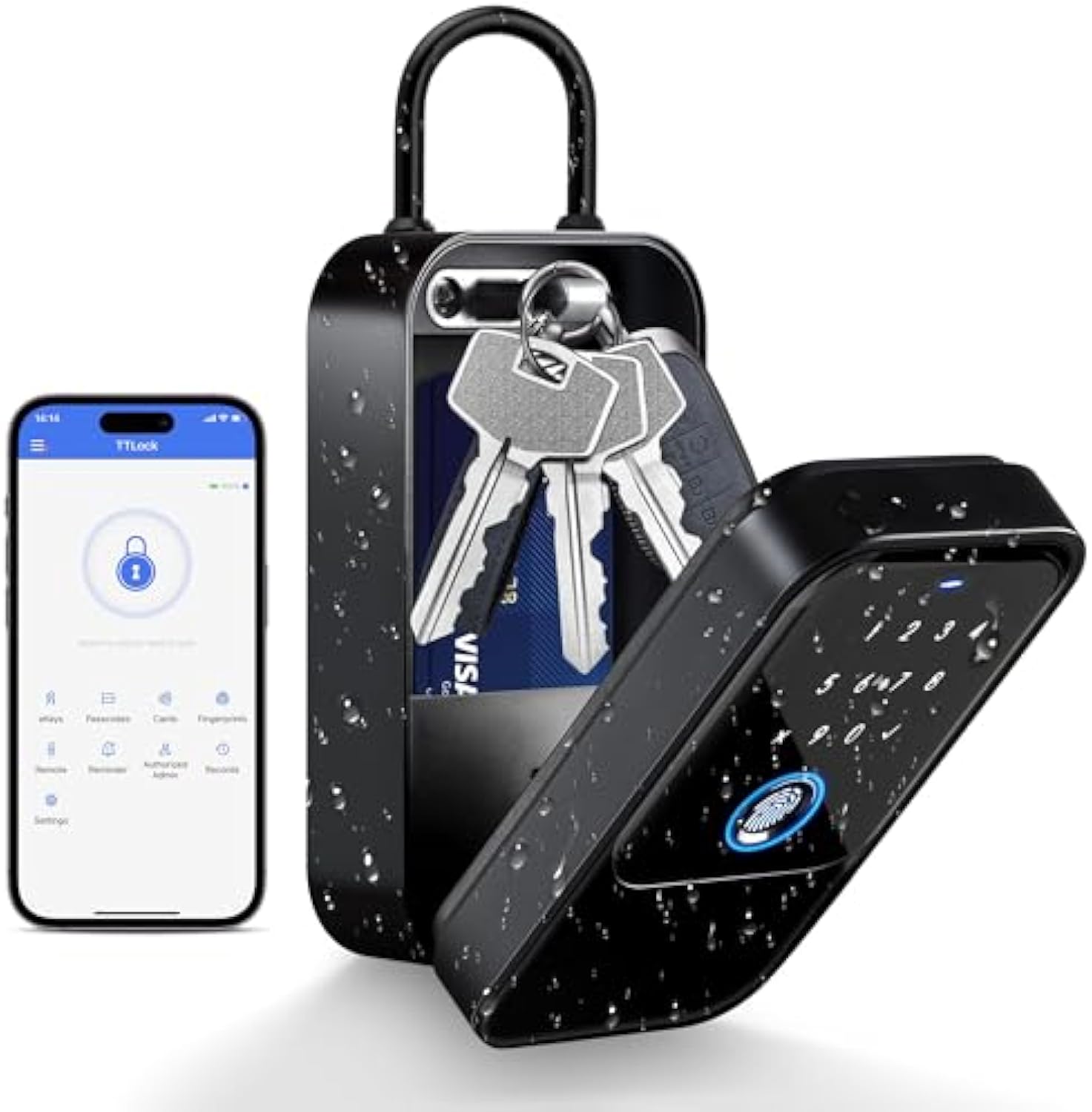 TTlock Smartkey Lock Box Домаш – обзор и цена Card Index Box