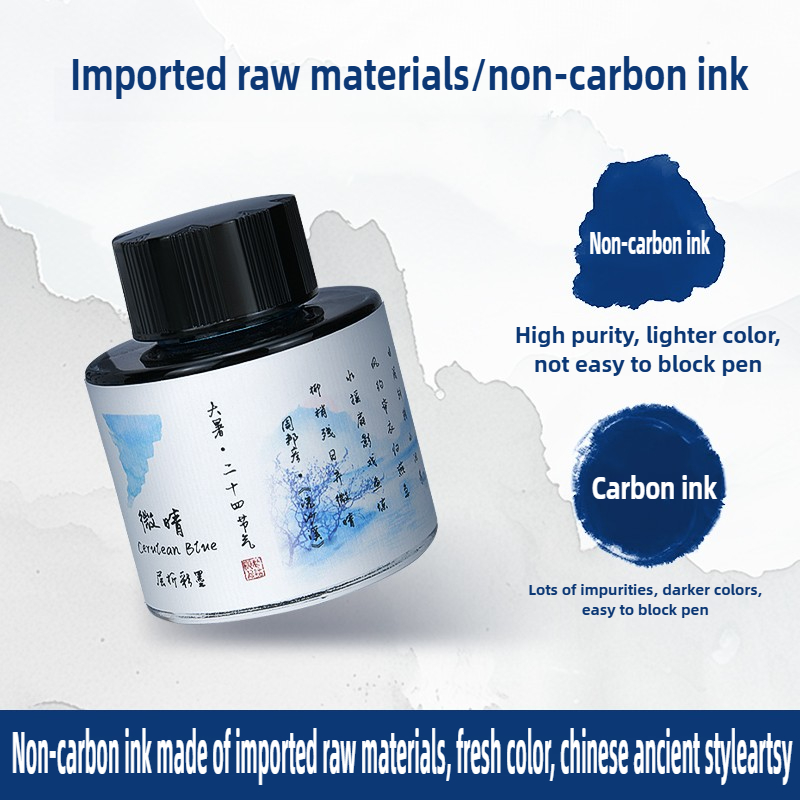 Страусиные 24 цвета, 30/15 мл, – обзор и цена Fountain Pen Bottled Ink