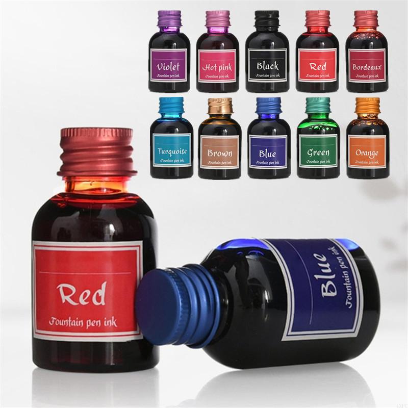 10 цветов, 1 бутылка, чистые к – обзор и цена Fountain Pen Bottled Ink