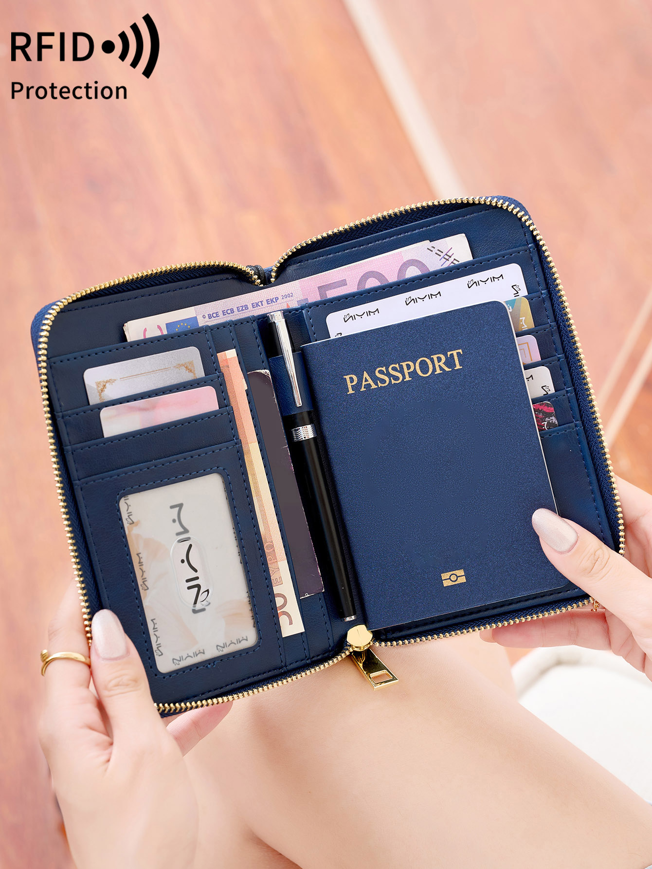 RFID-защищенный держатель для  – обзор и цена Index Card Holder