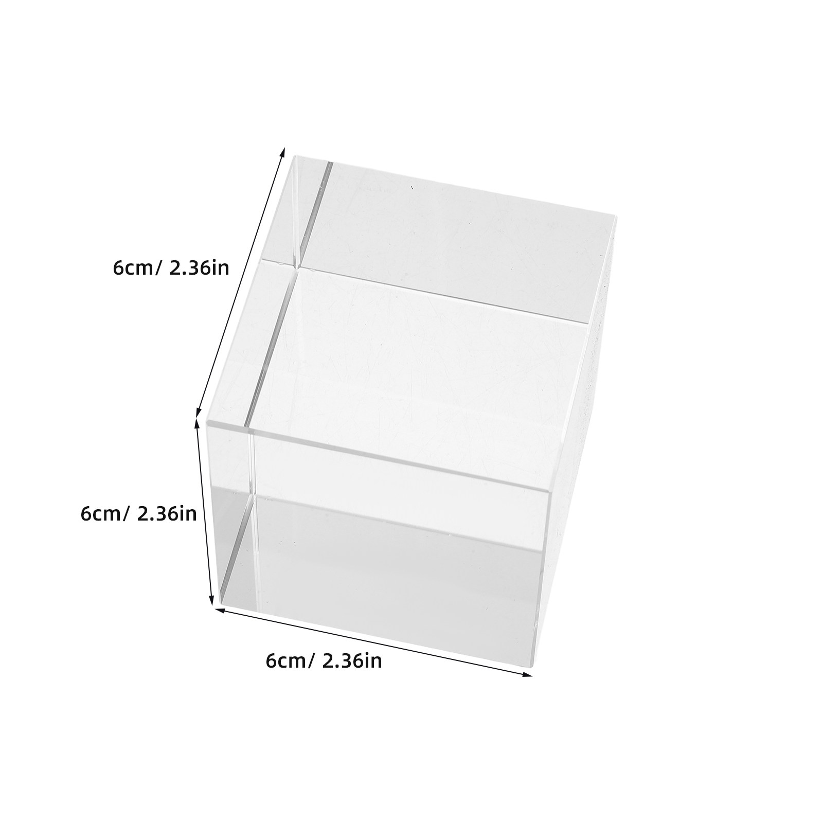 Квадратный кристаллический пре – обзор и цена Book Weight Glass