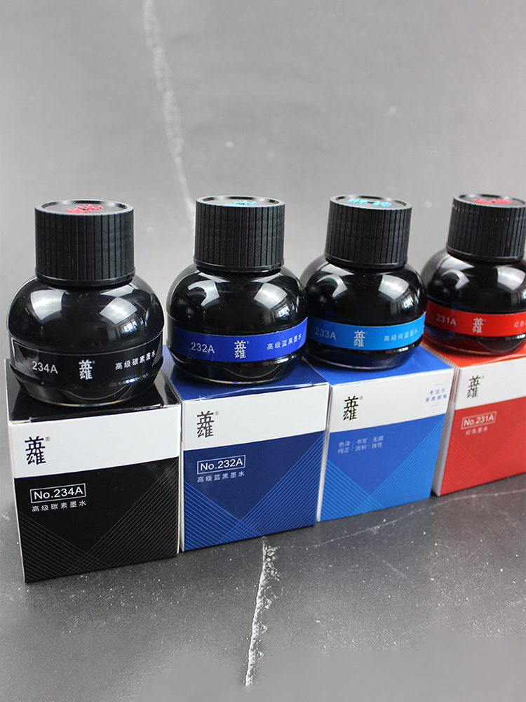 Чернила Hero для письма и калл – обзор и цена Fountain Pen Bottled Ink