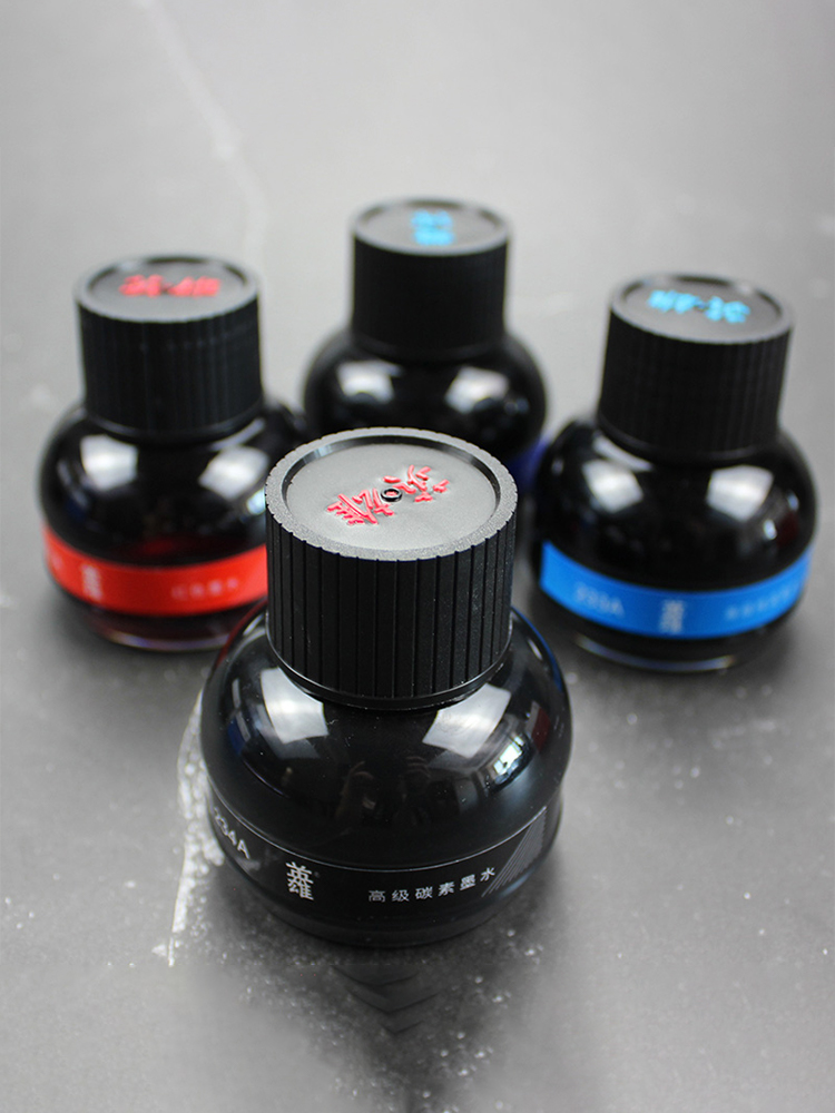 Чернила Hero для письма и калл – обзор и цена Fountain Pen Bottled Ink